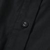 Women's Black Puff Sleeve Ruffle Hem Button Down Shirt Dress - Image 13