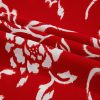 Women's Red Floral Printed Spaghetti Strap Empire Waist Maxi Dress - Bohemian Style for Summer - Image 23