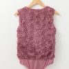 Women's Heather Floral Textured V Neck Sleeveless Bodysuit - Elegant and Chic - Image 8