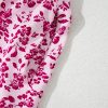 Women's Pink Floral Cutout Back Empire Waist Sleeveless Maxi Dress - Chic Summer Style - Image 15