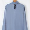 Women's Ivy Asymmetric Pleated Turtleneck Bell Sleeve Blouse - Elegant and Chic - Image 9