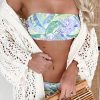 Women's Stylish White Open Knit Hooded Beach Cover Up - Versatile Casual Top - Image 8