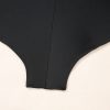 Women's Plus Size Black Solid Color U Neck Padded One Piece Swimsuit - Image 13