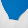 Women's Blue Colorblock Square Neck Bikini Set - Pleated High Waisted Swimwear - Image 21