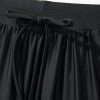 Women's Black Scalloped Trim Beach Shorts - Chic and Casual Swimwear - Image 12