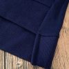 Women's Navy Blue Solid O Neck High Low Hem Pullover Sweatshirt - Casual and Comfortable - Image 22