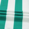 Women's Green Stripe Colorblock Collar Half Button T-Shirt - Casual Summer Style - Image 16