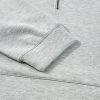Women's Light Grey Stand Neck Zipped Sweatshirt and Shorts Set - Trendy Two Piece Outfit - Image 18