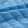 Women's Sky Blue Plush Collared Quilted Zipped Puffer Vest for Winter Style - Image 18