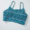 Women's Blue Floral Print Smocked Bikini Set - Stylish and Comfortable Swimwear - Image 19