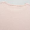 Women's Oatmeal Floral Printed Patchwork Smocked Lantern Sleeve Knit Sweater - Image 10