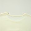 Women's Beige Tinsel Flower Dropped Puff Sleeve Sweatshirt for Fall - Image 11