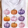 Women's Beige Halloween Pumpkin Graphic Pullover Sweatshirt - Image 2