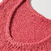 Women's Flamingo Textured Knit U Neck Slim Fit Sweater Vest - Casual & Stylish - Image 15