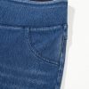 Navy Blue Women's Skinny Jeggings with Pockets - Flexible Fit and Comfortable Design - Image 13