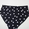 Women's Black Polka Dot Print V Neck Tankini Set - Stylish Two-Piece Swimwear - Image 15