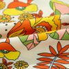 Yellow Cream Floral Print V Neck Puff Sleeve Mini Dress - Image 13