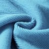 Women's Light Blue Bubble Sleeve Solid Color Elegant T-Shirt for Casual Wear - Image 13