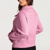 Women's Valerian Quarter-Zip Stand Neck Sweatshirt with Kangaroo Pocket - Image 2