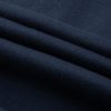 Women's Navy Blue Solid Color Active Set - Collared Sweatshirt and High Waist Pants - Image 16