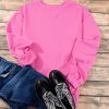 Women's Bonbon Pullover Sweatshirt - Simple and Stylish Drop Shoulder Design - Image 3