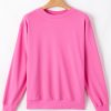 Women's Bonbon Pullover Sweatshirt - Simple and Stylish Drop Shoulder Design - Image 6