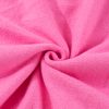 Women's Bonbon Pink Fleece Lined Chunky Hoodie with Kangaroo Pocket - Image 9