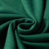 Women's Dark Green Plus Size Round Neck Rolled Sleeve T-Shirt for Casual Style - Image 9