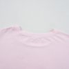 Stylish Women's Pink Color Block Patchwork Crewneck T-Shirt - Image 20