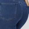 Women's Ashleigh Blue Stretchy Bootcut Jeans with Mid Waist Detail - Image 16