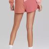 Peach Blossom Colorblock Patchwork Long Sleeve Short Set for Women - Image 3