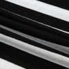 Women's Black Stripe Slim Fit High Neck Knit Sweater - Elegant and Warm - Image 14