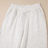 Women's Light Grey Cross-Waist Wide Leg Lounge Pants - Image 14