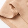 Women's Light French Beige Drawstring Turtleneck Dolman Sleeve Sweatshirt - Image 19