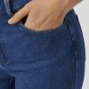 Women's Ashleigh Blue Stretchy Bootcut Jeans with Mid Waist Detail - Image 15