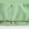 Women's Smoke Green Solid Drop Shoulder Fleece Lined Sweatshirt - Image 14