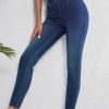 Women's Ashleigh Blue Stretchy Knit Casual Jeans with Multiple Pockets - Image 6