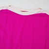 Women's Rose Red Oversized Color Block Boat Neck Tunic Blouse - Casual Summer Top - Image 12