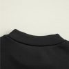 Women's Black Mock Neck Thermal Lined Long Sleeve Tee - Image 10