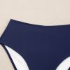 Women's Blue Stripe Drawstring Tummy Control 2-Piece Tankini Swimsuit - Image 27