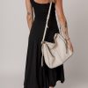 Women's Black Sleeveless Scoop Neck Flared Split Midi Dress - Elegant & Casual Summer Fashion - Image 10