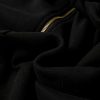Women's Black Fleece Lined Half Zip Kangaroo Pockets Hoodie - Image 21