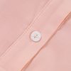 Women's Delicacy Solid Color Flounce Hem Buttoned Turn Down Collar Dress - Image 12