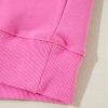 Women's Bonbon Pullover Sweatshirt - Simple and Stylish Drop Shoulder Design - Image 12
