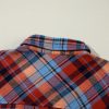 Women's Red Plus Size Plaid Print Buttoned Shirt - Image 8