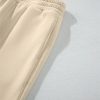 Women's Parchment Solid Color Hoodie and High Waist Pants Two Piece Activewear Set - Image 15