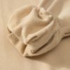 Women's Parchment Solid O Neck High Low Hem Pullover Sweatshirt - Image 17