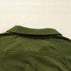 Women's Moss Green Quarter Zip Sweatshirt with Kangaroo Pocket - Image 19