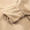 Women's Parchment Quarter Zip Stand Neck Kangaroo Pocket Sweatshirt - Image 8