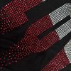 Women's Black Rhinestone LOVE Graphic Crewneck Sweatshirt for Valentine's Day - Image 7